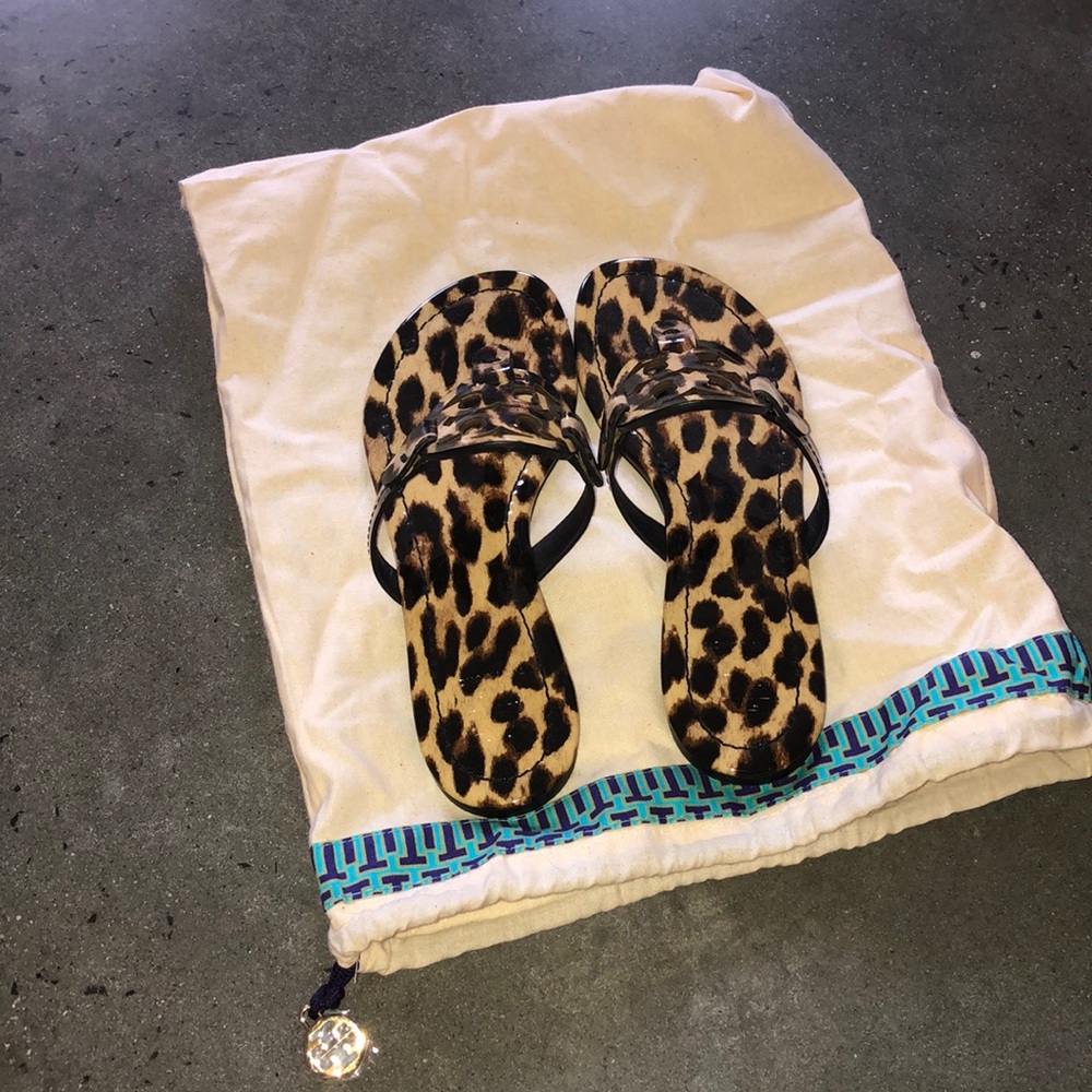 Cheetah print Tory Burch sandals